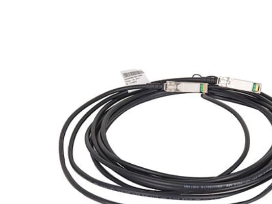 HPE X240 Direct Attach Cable - Nätverkskabel - SFP+ till SFP+ - 5 m - för HPE 59XX, 75XX; FlexFabric 12902; Modular Smart Array 1040; SimpliVity 380