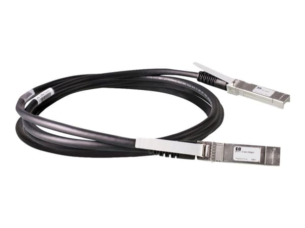 HPE X240 Direct Attach Cable - Nätverkskabel - SFP+ till SFP+ - 5 m - för HPE 59XX, 75XX; FlexFabric 12902; Modular Smart Array 1040; SimpliVity 380