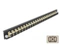 Miniatyrbilde 2 av 3: Delock - Fiber-optic splice box rack mount panel - front - SC MM X 24 - beige - 1U - 19"
