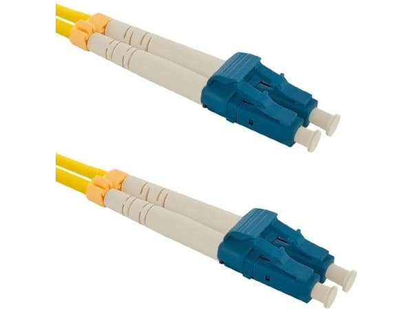 Qoltec - Koblingskabel - LC/UPC-enkeltmodus (hann) til LC/UPC-enkeltmodus (hann) - 3 m - fiberoptisk - dupleks - 9 / 125 micron - G.652D - halogenfri