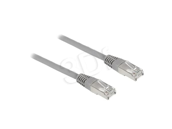 ALANTEC - Koblingskabel - RJ-45 (hann) til RJ-45 (hann) - 7 m - foliebelagt uskjermet tvinnet kabelpar (F/UTP) - CAT 6 - flertrådet - lysegrå