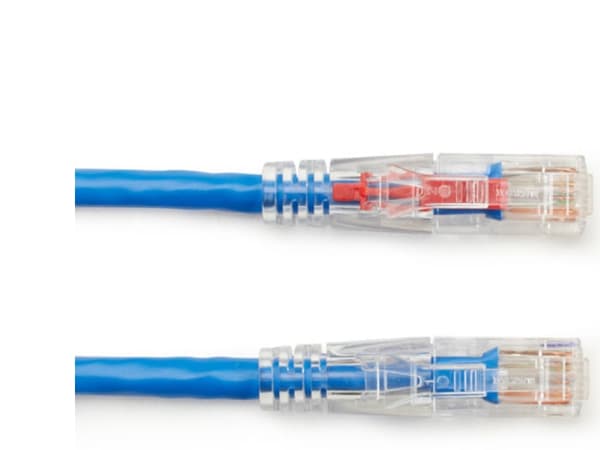 Black Box Cat6 UTP 1.5m, 1,5 m, Cat6, U/UTP (UTP), RJ-45, RJ-45, Blå