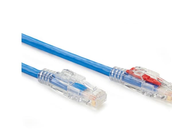 Black Box Cat6 UTP 1.5m, 1,5 m, Cat6, U/UTP (UTP), RJ-45, RJ-45, Blå