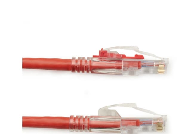 Black Box Cat6 UTP 3m, 3 m, Cat6, U/UTP (UTP), RJ-45, RJ-45, Röd