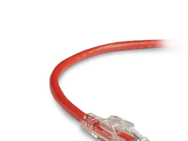 Black Box Cat6 UTP 3m, 3 m, Cat6, U/UTP (UTP), RJ-45, RJ-45, Röd