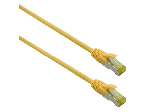 Helos ultra flex Patchkabel S/FTP Cat 6a TPE gelb 2,0m