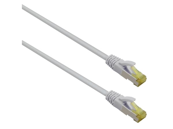 Helos 263740, 0,25 m, Cat6a, S/FTP (S-STP), RJ-45, RJ-45, Grå