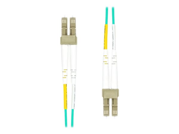 ProXtend - Patchkabel - LC/UPC multimodus (hann) til LC/UPC multimodus (hann) - 10 m. - 2 mm - fiberoptikk - dupleks - 125 my - OM3 - halogenfri - ak