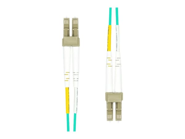 ProXtend - Patchkabel - LC/UPC multimodus (hann) til LC/UPC multimodus (hann) - 10 m. - 2 mm - fiberoptikk - dupleks - 125 my - OM3 - halogenfri - ak