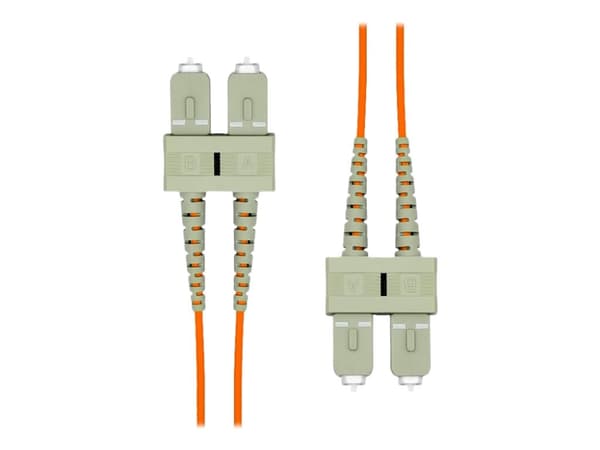 ProXtend - Patchkabel - SC/UPC multimodus (han) til SC/UPC multimodus (han) - 5 m. - 2 mm - fiberoptikk - dupleks - 125 my - OM2 - halogenfri - orans