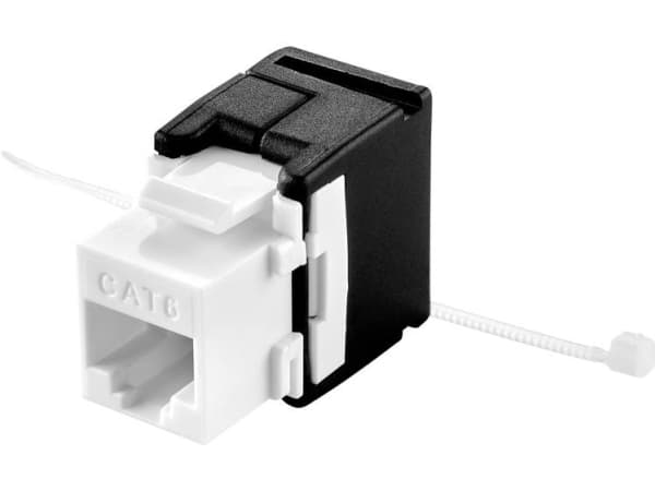 Renkforce RJ45 sisäänrakennettu moduuli Keystone CAT 6A:ssa