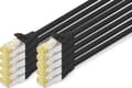 Miniatyrbild 5 av 5: DIGITUS - Patch-kabel - RJ-45 (hane) till RJ-45 (hane) - 25 cm - SFTP - CAT 6a - halogenfri, formpressad, hakfri - svart (paket om 10)