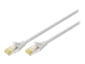 Miniatyrbild 1 av 5: DIGITUS - Patch-kabel - RJ-45 (hane) till RJ-45 (hane) - 5 m - SFTP - CAT 6a - halogenfri, formpressad, hakfri - grå (paket om 10)