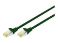 Miniatyrbild 1 av 5: DIGITUS - Patch-kabel - RJ-45 (hane) till RJ-45 (hane) - 3 m - SFTP - CAT 6a - halogenfri, formpressad, hakfri - grön (paket om 10)