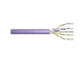 Miniatyrbild 4 av 5: DIGITUS Professional Installation Cable - Bulkkabel - 305 m - UTP - simplex - CAT 6 - violett, RAL 4005