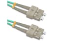 Miniatyrbilde 3 av 5: Qoltec - Patchkabel - SC/UPC multimodus (hann) til SC/UPC multimodus (hann) - 1 m. - fiberoptikk - dupleks - 50 / 125 my - OM4 - halogenfri