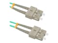 Miniatyrbilde 1 av 5: Qoltec - Patchkabel - SC/UPC multimodus (hann) til SC/UPC multimodus (hann) - 1 m. - fiberoptikk - dupleks - 50 / 125 my - OM4 - halogenfri