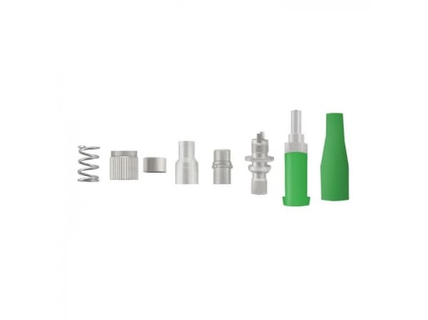 Qoltec - Nätverkskontakt - FC/APC-enkelläge (hane) - fiberoptisk - 3 mm / 125 mikrometer - G.657.A / G.657.A2