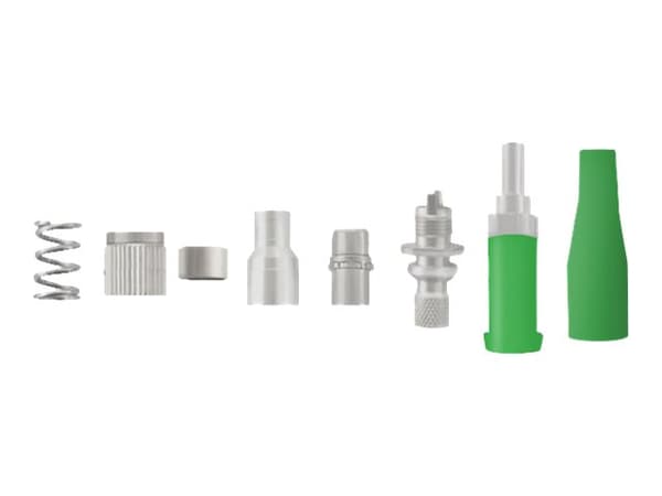 Qoltec - Nätverkskontakt - FC/APC-enkelläge (hane) - fiberoptisk - 3 mm / 125 mikrometer - G.657.A / G.657.A2