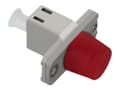 Miniatyrbild 1 av 2: Qoltec - Kopplingsdon för nätverk - LC/UPC enkelläge (hona) till FC/UPC enkelläge (hona) - fiberoptisk