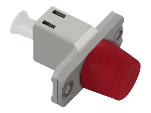 Qoltec - Kopplingsdon för nätverk - LC/UPC enkelläge (hona) till FC/UPC enkelläge (hona) - fiberoptisk