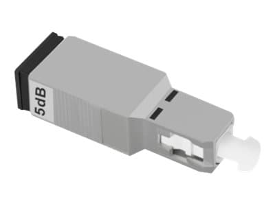 Qoltec - Nettverksdemper - SC/UPC-enkeltmodus (hunn) til SC/UPC-enkeltmodus (hann) - fiberoptisk - 5 dB