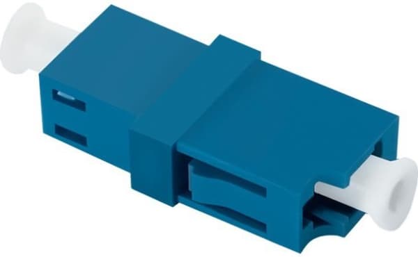 Qoltec Simplex - Kopplingsdon för nätverk - LC/UPC enkelläge (hona) till LC/UPC enkelläge (hona) - fiberoptisk
