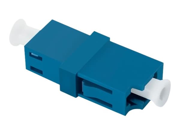 Qoltec Simplex - Kopplingsdon för nätverk - LC/UPC enkelläge (hona) till LC/UPC enkelläge (hona) - fiberoptisk