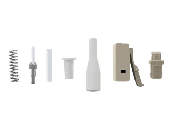 Qoltec - Nätverkskontakt - LC/UPC-multiläge (hane) - fiberoptisk - 0.9 mm / 125 mikrometer - G.657.A / G.657.A2 - inomhus