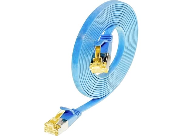 Wirewin 9120042360120 RJ45 verkkokaapeli, patch-kaapeli CAT 6A S/STP 25,00 cm Sininen 1 kpl 1 kpl