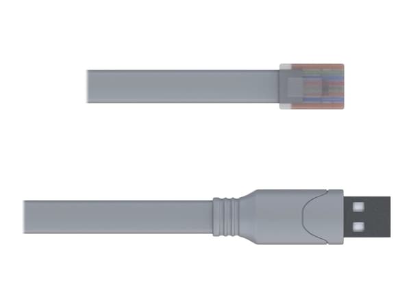 Teltonika Console cable - Seriell RS-232-kabel - USB (hane) till RJ-45 (hane) - 1.8 m - USB 2.0 - för Teltonika RUTXR1