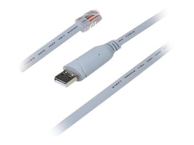 Teltonika Console cable - Seriell RS-232-kabel - USB (hane) till RJ-45 (hane) - 1.8 m - USB 2.0 - för Teltonika RUTXR1