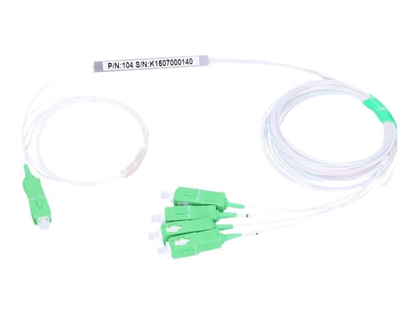 Extralink - Nettverksplitter - SC/APC-enkeltmodus til SC/APC-enkeltmodus - 1.5 m - 0.9 mm - fiberoptisk - G.657.A1
