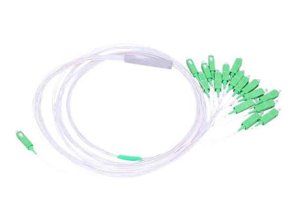 Extralink - Nätverksdelare - SC/APC (hane) till SC/APC (hane) - 1 m - 0.9 mm - fiberoptisk - G.657.A1