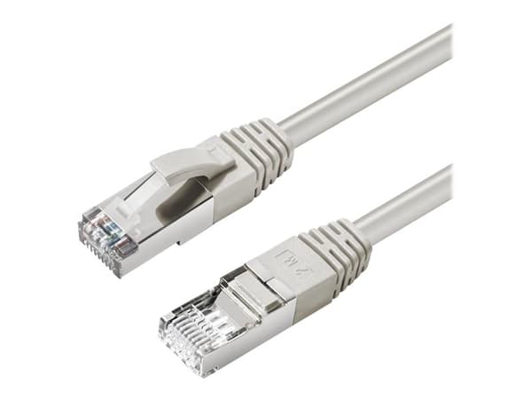 MicroConnect - Koblingskabel - RJ-45 (hann) til RJ-45 (hann) - 1.5 m - 6 mm - S/FTP - CAT 6a - halogenfri, uten hindringer, rund, innendørs, formstøp