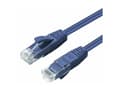 Miniatyrbilde 5 av 5: MicroConnect - Koblingskabel - RJ-45 (hann) til RJ-45 (hann) - 2 m - 5 mm - UTP - CAT 6a - halogenfri, innendørs, formstøpt, rund, uten hindringer -