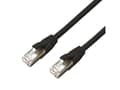 Miniatyrbilde 5 av 5: MicroConnect - Koblingskabel - RJ-45 (hann) til RJ-45 (hann) - 2 m - S/FTP - CAT 6a - uten hindringer, halogenfri, rund, formstøpt, med støvel - svar