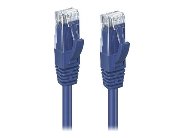 MicroConnect - Koblingskabel - RJ-45 (hann) til RJ-45 (hann) - 3 m - 5 mm - UTP - CAT 6a - halogenfri, uten hindringer, rund, formstøpt, innendørs -