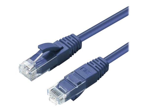 MicroConnect - Koblingskabel - RJ-45 (hann) til RJ-45 (hann) - 3 m - 5 mm - UTP - CAT 6a - halogenfri, uten hindringer, rund, formstøpt, innendørs -