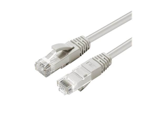 MicroConnect - Koblingskabel - RJ-45 (hann) til RJ-45 (hann) - 7.5 m - 5 mm - UTP - CAT 6a - uten hindringer, halogenfri, rund, formstøpt, med støvel