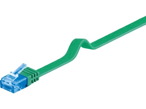 Goobay 96341, 5 m, Cat6a, U/UTP (UTP), RJ-45, RJ-45, Grønn