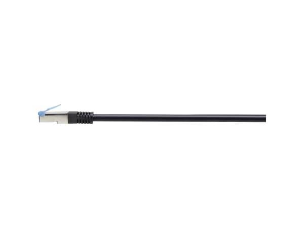 Renkforce RF-4673692, 10 m, Cat6a, S/FTP (S-STP), RJ-45, RJ-45, Sort