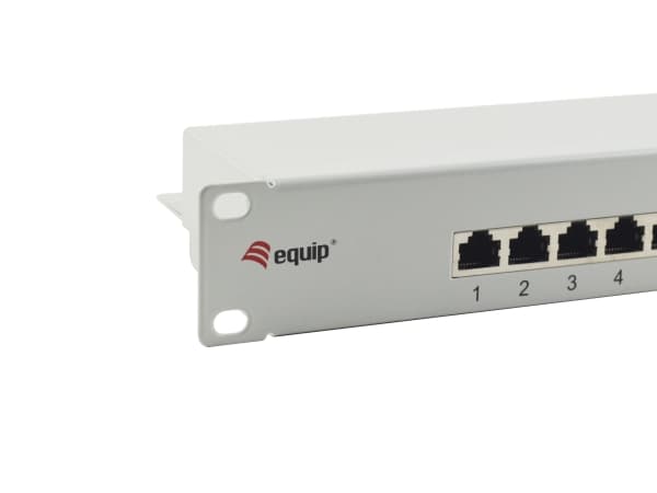 Equip 326317, 10/100/1000Base-T(X), Gigabit Ethernet, 1000 Mbit/s, RJ-45, Cat6, Grå