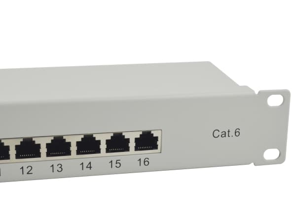 Equip 326317, 10/100/1000Base-T(X), Gigabit Ethernet, 1000 Mbit/s, RJ-45, Cat6, Grå