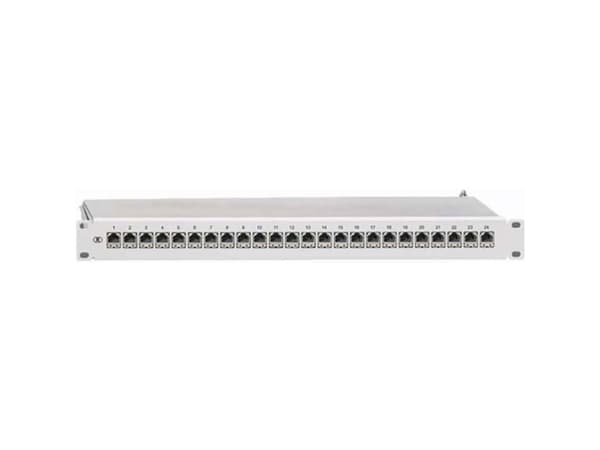 Rutenbeck 238101100, RJ45, Grå, 1U, WEEE, RoHS, Halogen, 483 mm