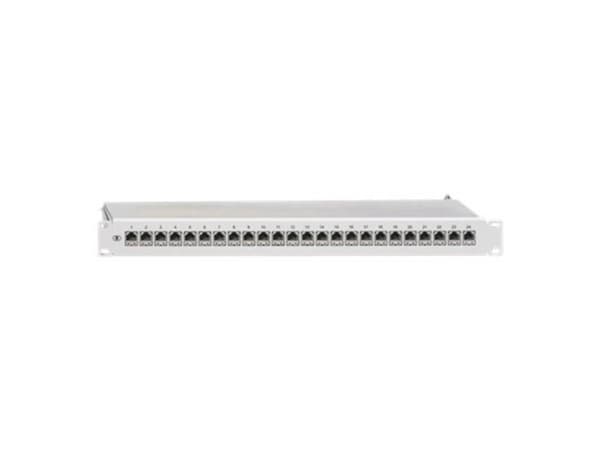 Rutenbeck 238101100, RJ45, Grå, 1U, WEEE, RoHS, Halogen, 483 mm