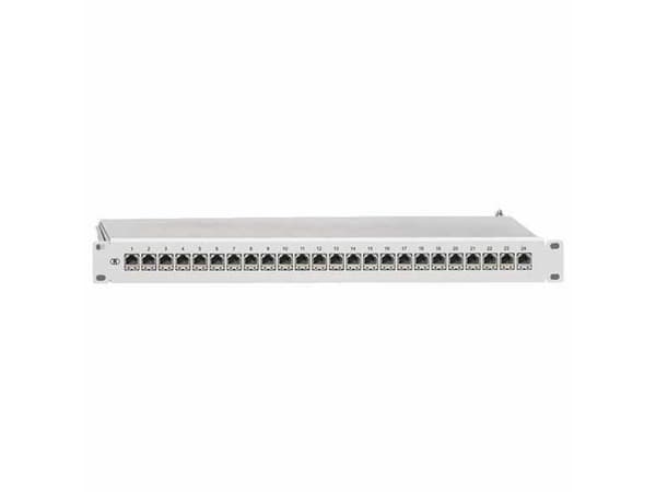 Rutenbeck 238101100, RJ45, Grå, 1U, WEEE, RoHS, 483 mm, 128 mm