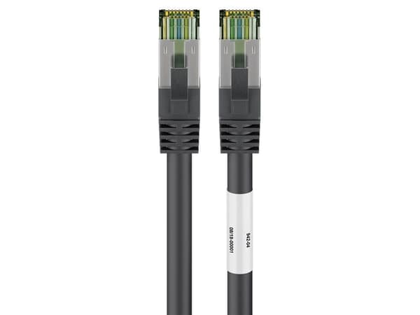Goobay 66727, 15 m, Cat8.1, S/FTP (S-STP), RJ-45, RJ-45, RJ-45