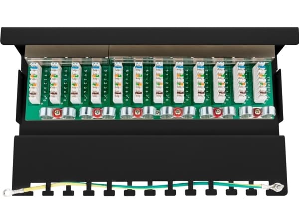 Goobay nätverksenheter, RJ-45, Cat6, S/UTP (STP), 22/26, sortering, metall