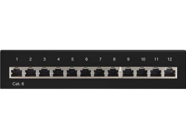 Goobay nätverksenheter, RJ-45, Cat6, S/UTP (STP), 22/26, sortering, metall